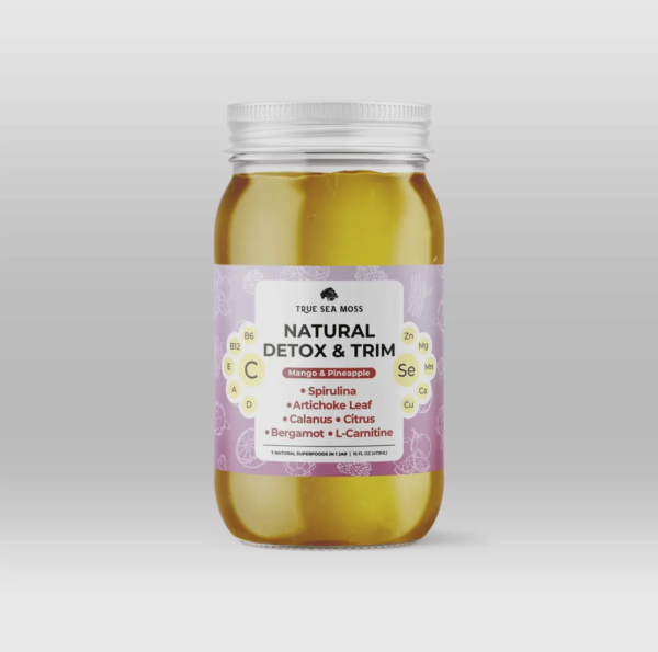 Natural Detox & Trim Sea Moss Gel